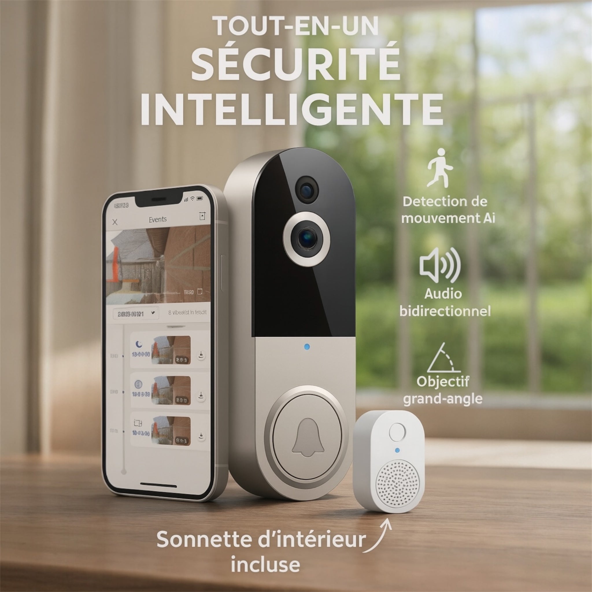 Sonisur™ – La sonnette connectée intelligente