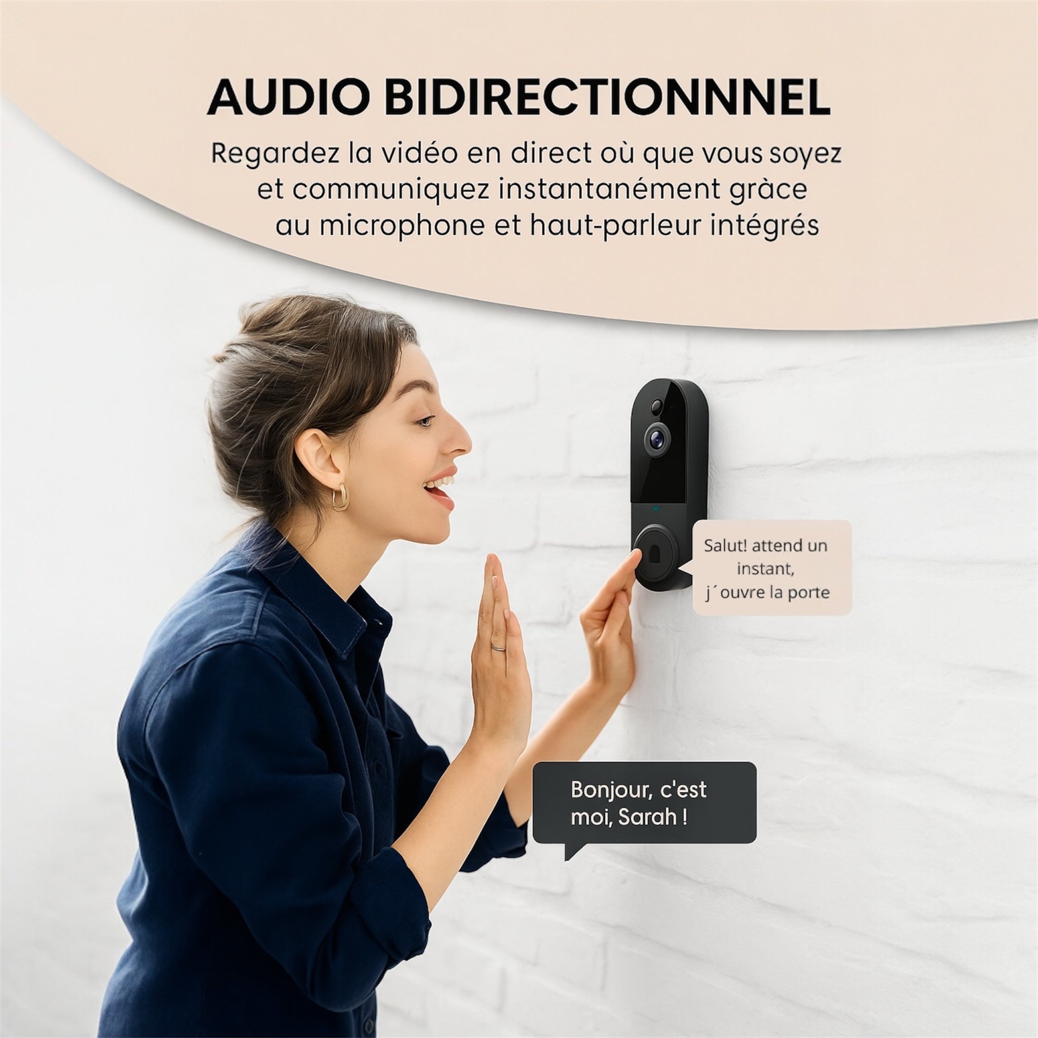 Sonisur™ – La sonnette connectée intelligente
