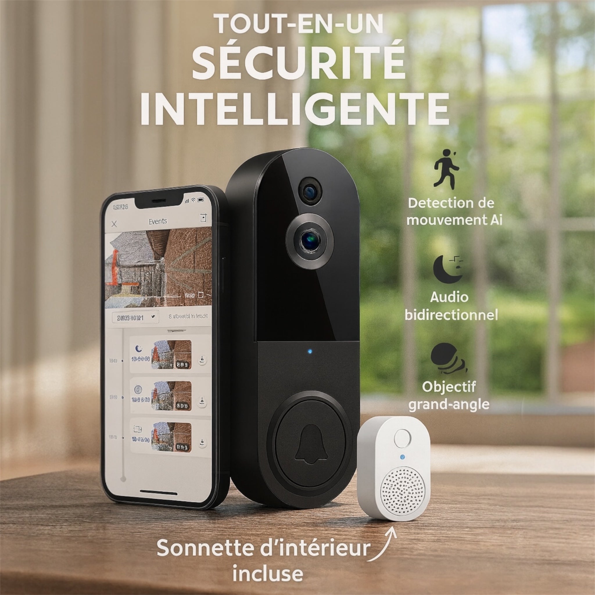 Sonisur™ – La sonnette connectée intelligente
